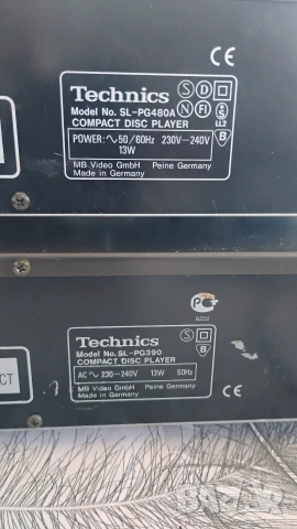 Два броя CD плеъри Technics, снимка 7 - Други - 55078635