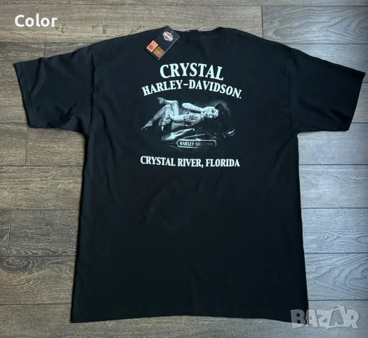 Мъжка тениска Harley Davidson, снимка 2 - Тениски - 55483274