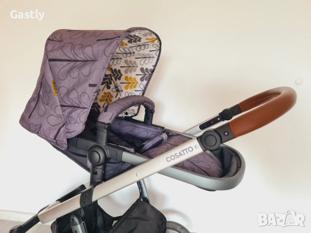 Cosatto Бебешка количка 3в1 Giggle Trail Fika forest с ISOFIX, снимка 5 - Детски колички - 54854139