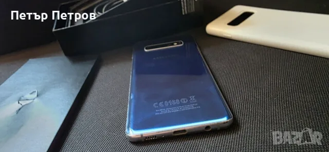 Samsung Galaxy S10+ Prism Blue 8GB RAM 128GB-Неразличим от нов! оригинален дисплей!, снимка 8 - Samsung - 55311072