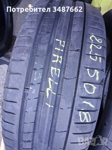 225 50 18 Pirelli 2бр летни , снимка 2 - Гуми и джанти - 54440368