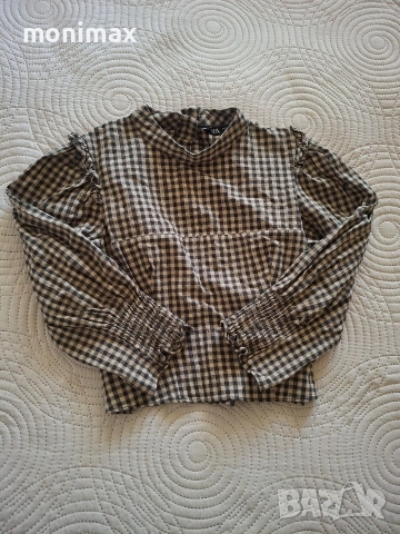 Дънкова пола и топ Zara XS / S, снимка 2 - Поли - 55250169