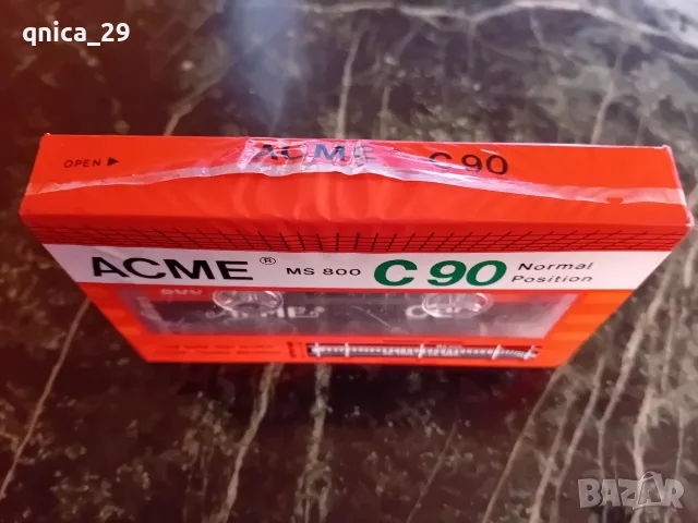 ACME C-60 аудио касета, снимка 3 - Декове - 55674366