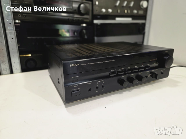 👑 Класически Японски Мускул! Denon PMA-715R – Забранен звук от златната ера, снимка 7 - Ресийвъри, усилватели, смесителни пултове - 55022376
