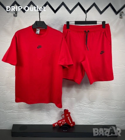 !НОВИ 7 ЦВЯТА! Мъжки Летни Екипи | Nike Tech Fleece |, снимка 6 - Спортни дрехи, екипи - 54178020