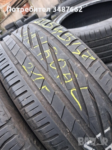 205 45 17 UNIROYAL 2бр летни дот 2021г , снимка 3 - Гуми и джанти - 54068964