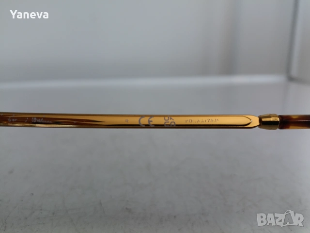 Ray-Ban New Round , унисекс, слънчеви очила с метална златиста рамка и поляризирани стъкла Chromance, снимка 12 - Слънчеви и диоптрични очила - 55186228