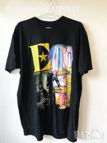 Elton John T-Shirt XL (оригинална тениска на Елтън Джон, размер XL)