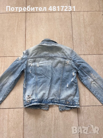 Женско дънково яке Zara - S размер , снимка 2 - Якета - 54667720