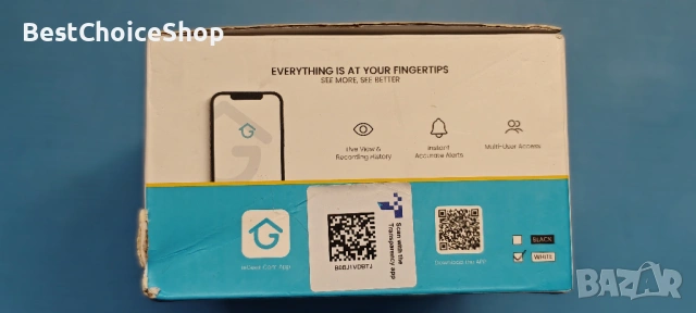 Камера ieGeek ZS-GX3S – Безжична умна външна охранителна камера. 2K 3MP WiFi, двупосочно аудио, снимка 7 - Камери - 54379826