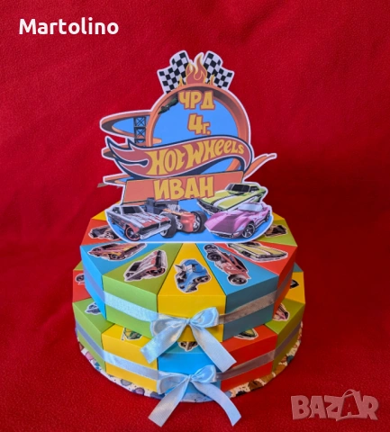 Картонена торта Блуи и Бинго, снимка 16 - Други - 53962326