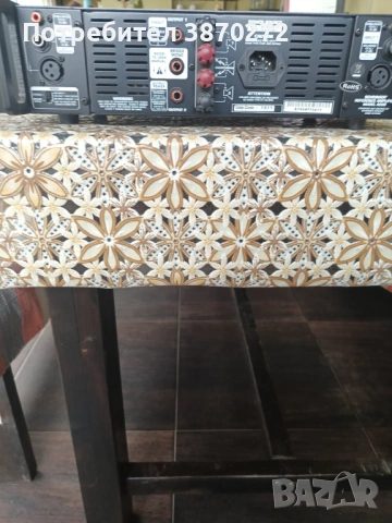 Усилвател Behriner A500, снимка 2 - Ресийвъри, усилватели, смесителни пултове - 54081493