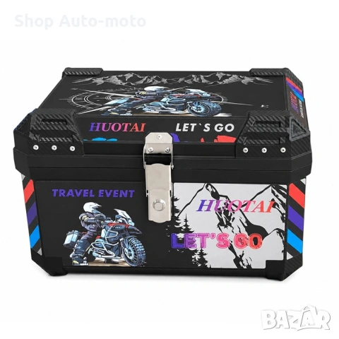 Мото куфар 68L Automat-с метално заключване, Adventure Design, снимка 5 - Аксесоари и консумативи - 54554829