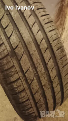 Продавам джанти с летни гуми 17"225.45 5*112 свалени от голф не се карат вече и заемат място гумите , снимка 4 - Гуми и джанти - 55315590