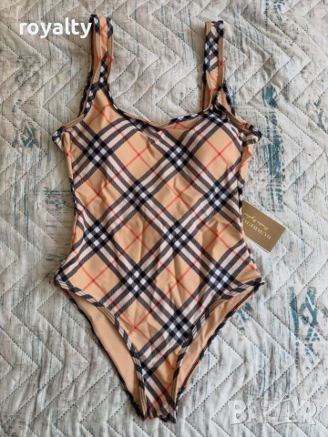 Burberry Нов Цял Дамски Бански 