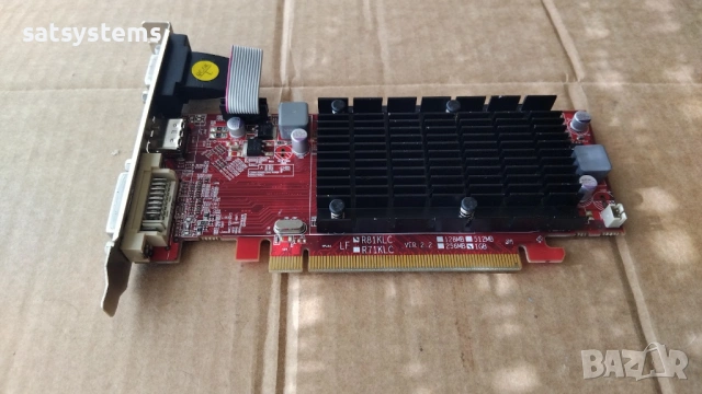 Видео карта AMD Radeon PowerColor HD 5450 HDMI 1024MB GDDR3 64bit PCI-E, снимка 5 - Видеокарти - 54570350