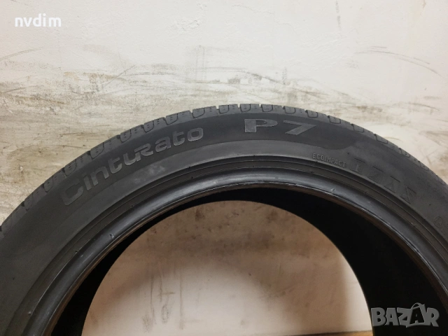 1 бр. 235/45/18 Pirelli Cinturato P7 / лятна гума, снимка 5 - Гуми и джанти - 54637015