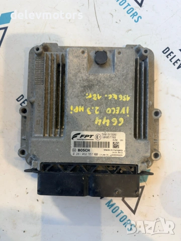 0281032557, 5801919281, 10r057789 компютър за двигател ECU от Iveco Daily 35C16 2.3 HPI 
