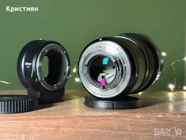 Nikon 24-70 F4S + Sigma 35mm F1.4 ART + FTZ адаптер, снимка 5 - Обективи и филтри - 55431991