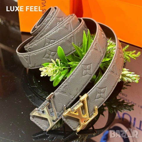 Louis Vuitton ⚜️ Естествена Кожа , снимка 3 - Колани - 54296402