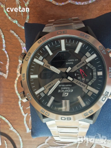 CASIO EDIFICE Smartwatch ECB-2000D-1AEF Solar, снимка 3 - Мъжки - 55058097