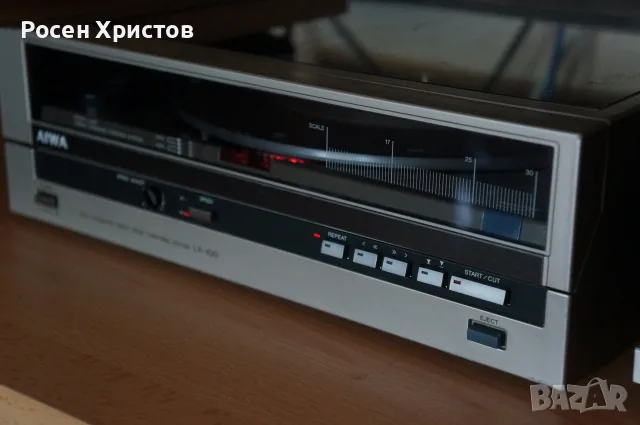 Тангенциален грамофон AIWA LX-100, снимка 17 - Грамофони - 55696203
