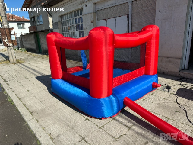 немски надуваем замък за скачане с компресор, снимка 7 - Други игри - 54099821