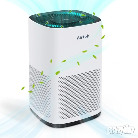 Пречиствател за въздух AIRTOK AP1001 HEPA H13 до 92м² супер тих [Чисто нов]