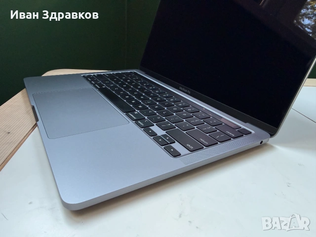 MacBook Pro 13" M2 2022 | 16GB RAM | 256GB SSD | Space Gray | 100% Battery Capacity — КАТО НОВ, снимка 4 - Лаптопи за работа - 54447703
