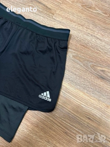 Дамски шоорти ADIDAS  Adizero 2 в 1 шорти със клин , S/M размер, снимка 4 - Клинове - 54468081