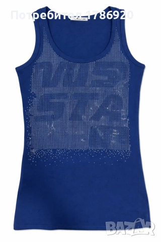 Дамски потник с декоративни камъчета