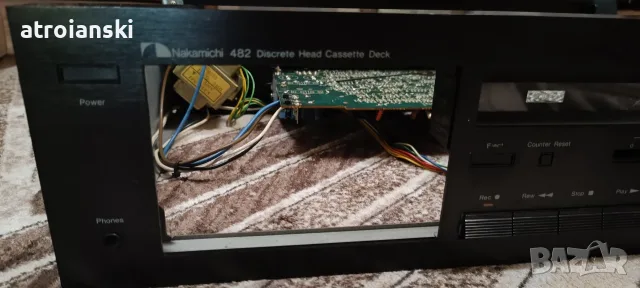 nakamichi 482 касетен дек, снимка 6 - Декове - 55499755