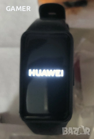 Фитнес гривна Huawei Band 6, кабел, 4 нови каишки и силиконов протектор, снимка 3 - Смарт гривни - 55166249