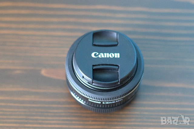 Canon EF-S 24mm f2.8 STM, снимка 3 - Обективи и филтри - 55128204