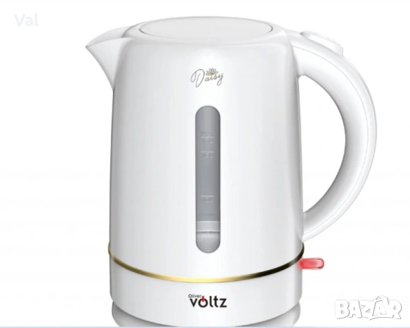 Електрическа кана Oliver Voltz Daisy, 2200W, капацитет 1,7 литра