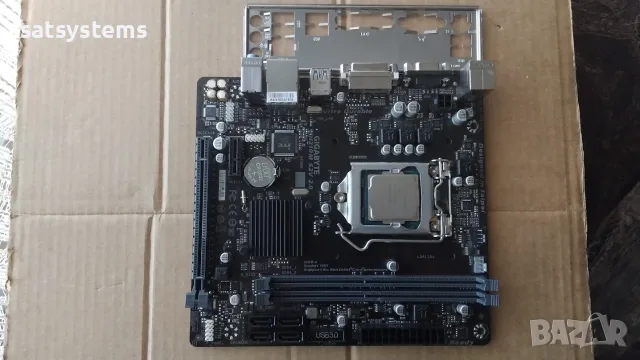 Дънна платка Gigabyte H310M S2V 2.0 Socket LGA1151, снимка 4 - Дънни платки - 55666564