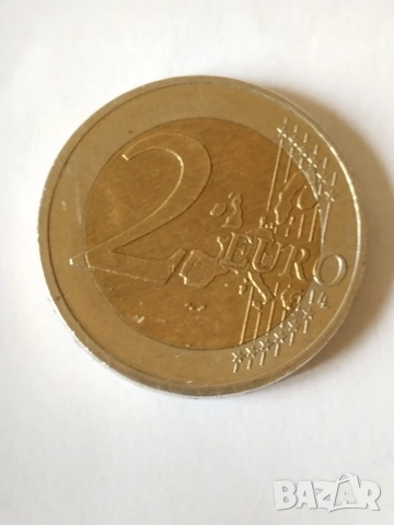 Монета от 2 евро , снимка 2 - Нумизматика и бонистика - 54012131