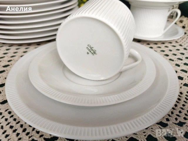 Arzberg Bavaria бял разкош, снимка 17 - Чаши - 54572723