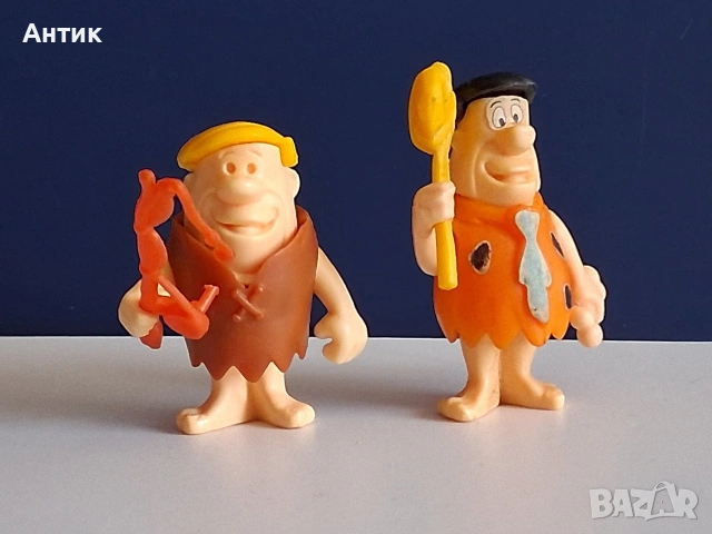 Стари Играчки Kinder Фред и Барни, снимка 2 - Колекции - 55075878
