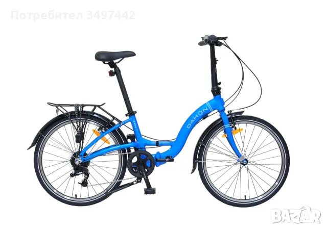 Сгъваем велосипед Dahon Briza D8, син