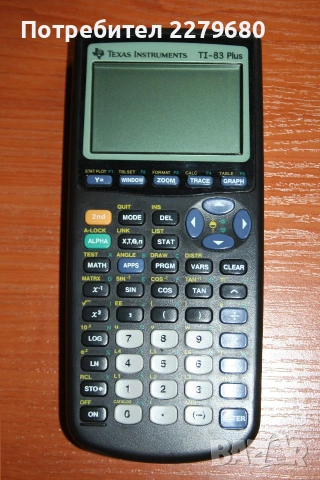 Продавам графичен калкулатор Texas Instruments TI-83 Plus, снимка 2 - Друга електроника - 55012282