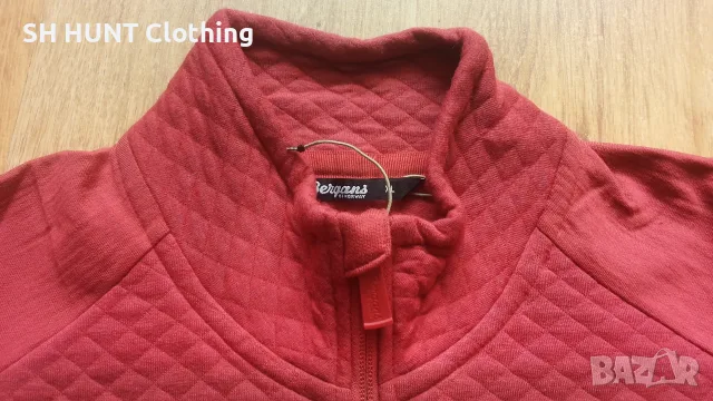 Bergans of NORWAY Middagstind Lady Jacket 100% Merino Wool размер XL дамска горница - 2793, снимка 5 - Жилетки - 55422565