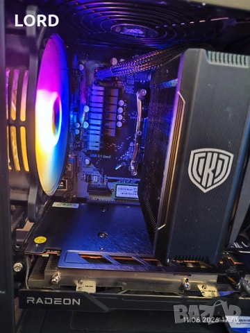 Геймърски Ryzen 5 5600X, RX 6600 8GB, RAM 16GB DDR4 3200, снимка 3 - Геймърски - 54873001