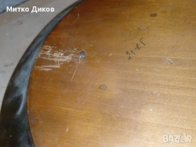 Чиния дървена за стена 10 ромба фи 235мм, снимка 5 - Декорация за дома - 55413296