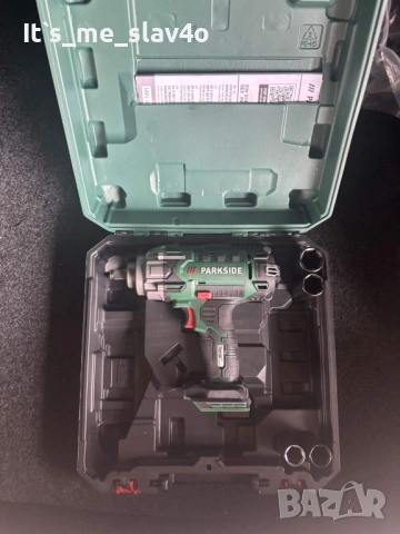 Parkside 20v Гайковерт 400Nm, снимка 2 - Винтоверти - 54873368