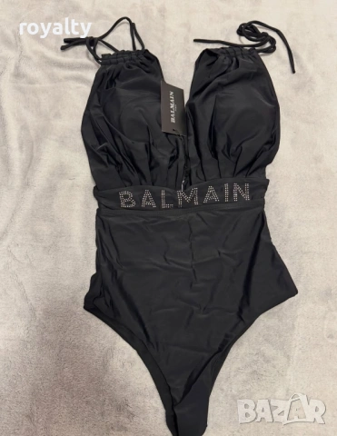 Balmain Нов Черен Дамски Бански 