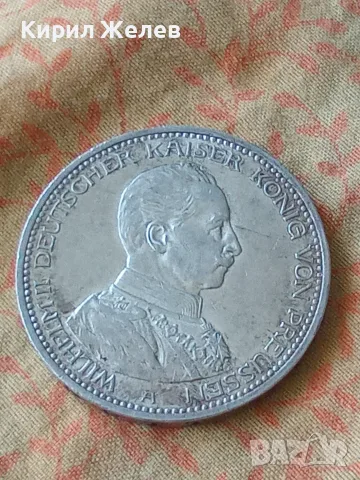 Сребърна монета 5 марки 1913 година 42459, снимка 6 - Нумизматика и бонистика - 55453926