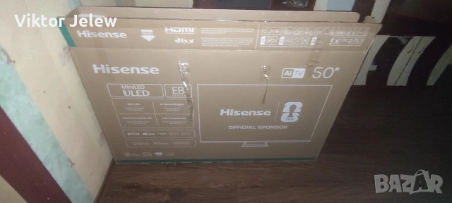 MiniLed ULED Hisense E8Q/144Hz (Нов с Гаранция)