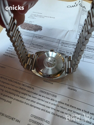 Omega Seamaster Day-date Chronometer Certified | Jumbo Case | Serviced 168.034, снимка 10 - Мъжки - 55146259