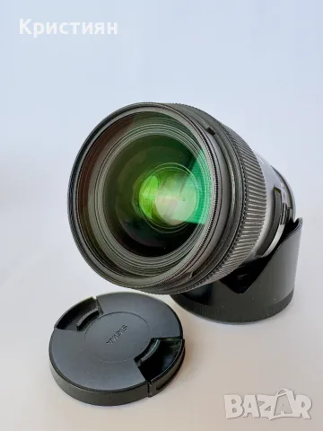 Nikon Sigma 35mm F1.4 ART + FTZ адаптер, снимка 2 - Обективи и филтри - 55431991